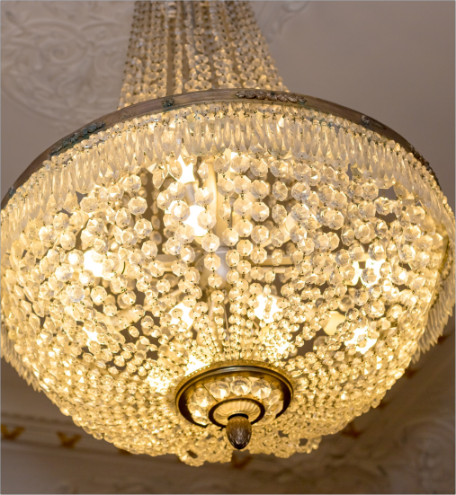 Glass Chandeliers